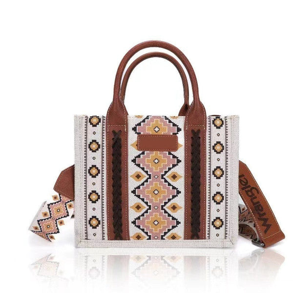 Women's Shoulder Messenger Bag Hand-woven Hanzuva