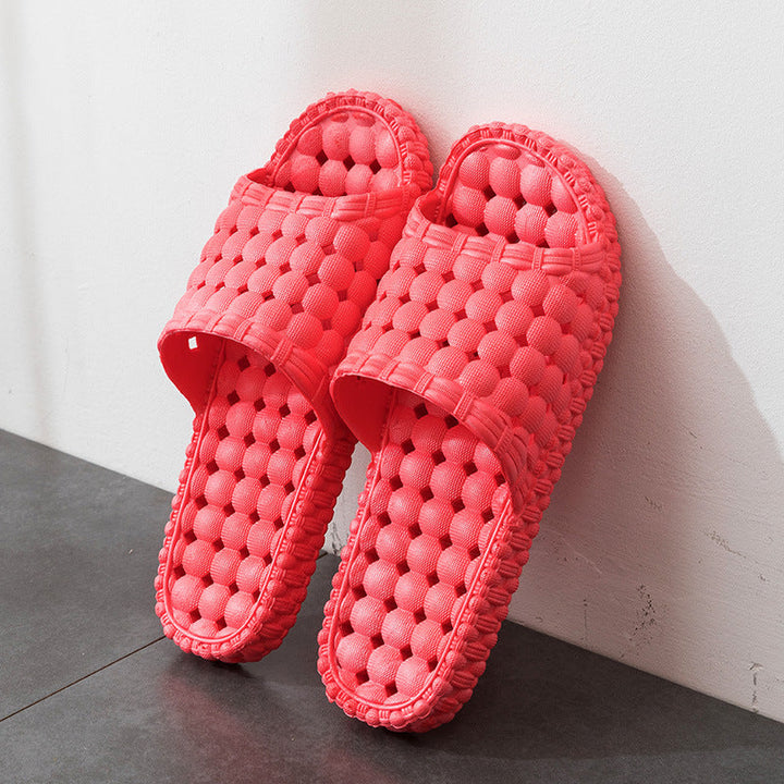 Unsex Home Shoes Hollow Out Bathroom Slippers Men Women Hanzuva