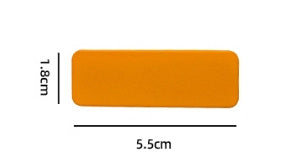 Simple Hair Clip Fruit Oval Frosted One-word Net Red All-matching Girlish