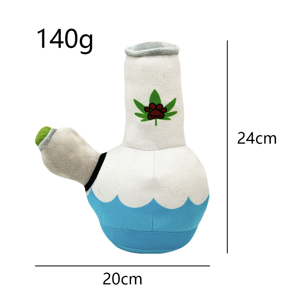 Dog Sounding Kettle Bite-resistant Pet Plush Creative Toy