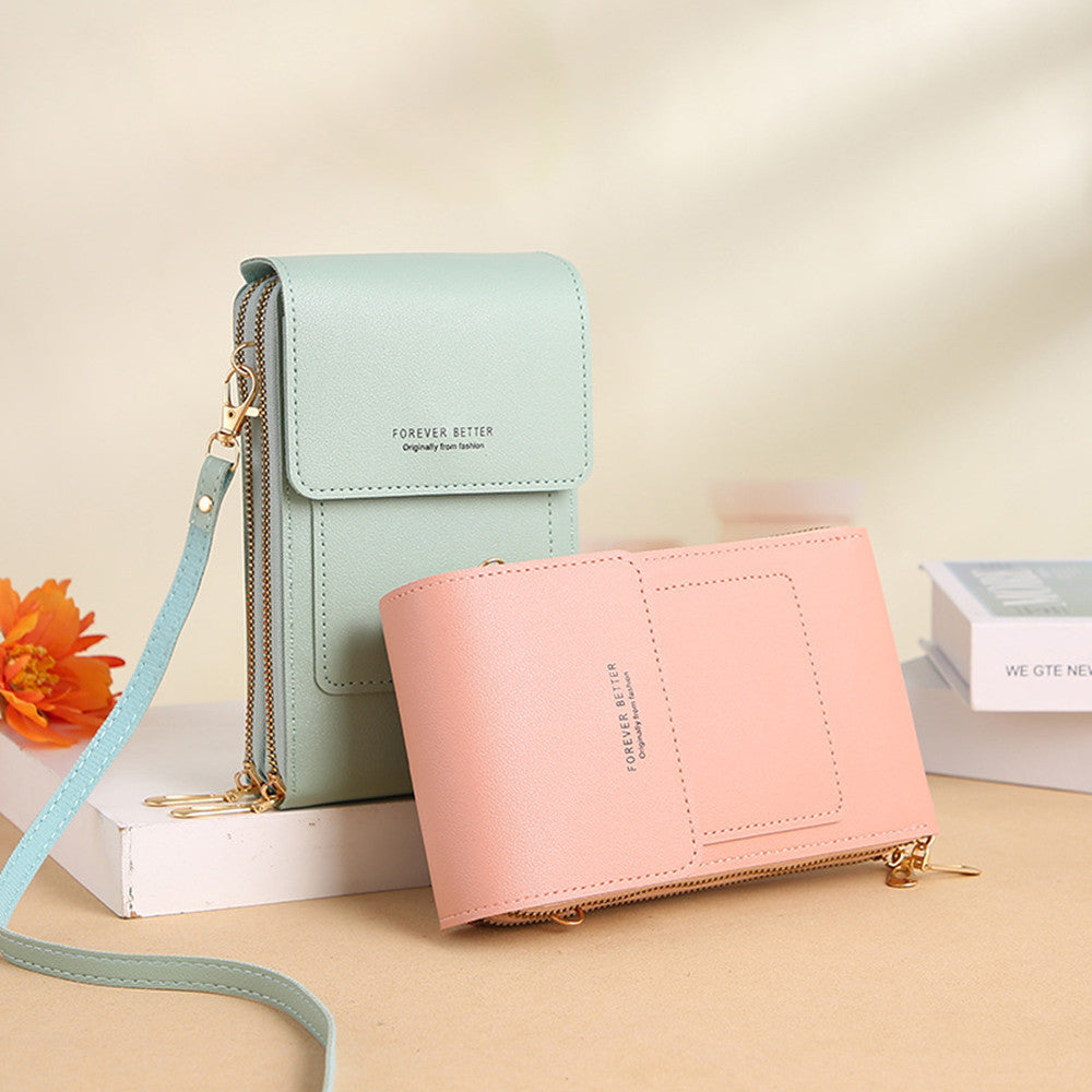 Touch Screen Mobile Phone Bag Women's Small Messenger Cute Put