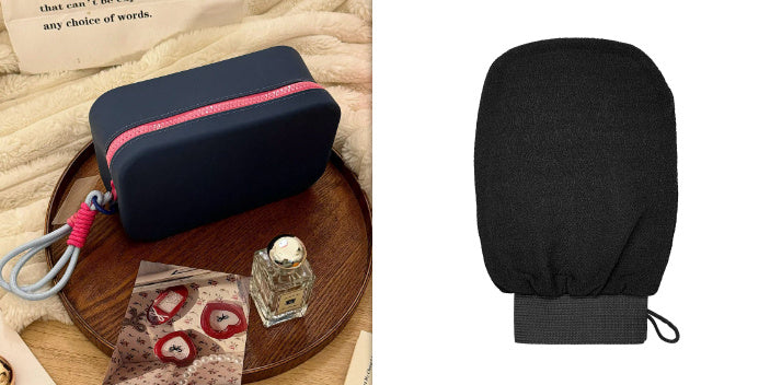 Silicone Cosmetic Bag Large Capacity Portable Waterproof