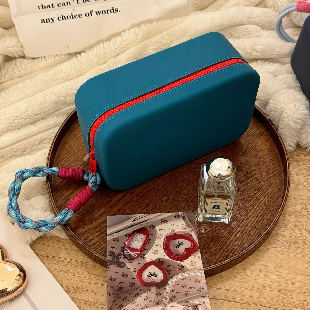 Silicone Cosmetic Bag Large Capacity Portable Waterproof