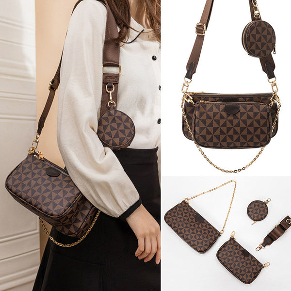 Three-in-one Mahjong Bag Hand Bag Single Shoulder Messenger Bag Hanzuva
