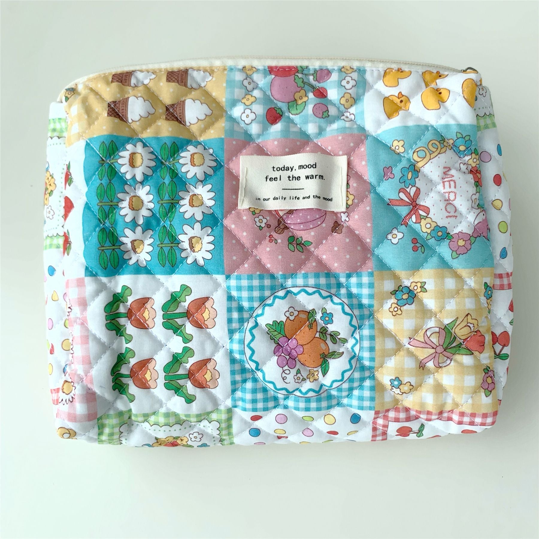 Home Fashion Portable Print Large Capacity Storage Bag