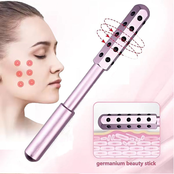 30 Germanium Beauty Stick Massage Beauty Stick Facial Roller Face Lift Bar Anti Wrinkle Facial Massager Skin Care Tool Derma Rolling Face Massage Roller Wand Hanzuva