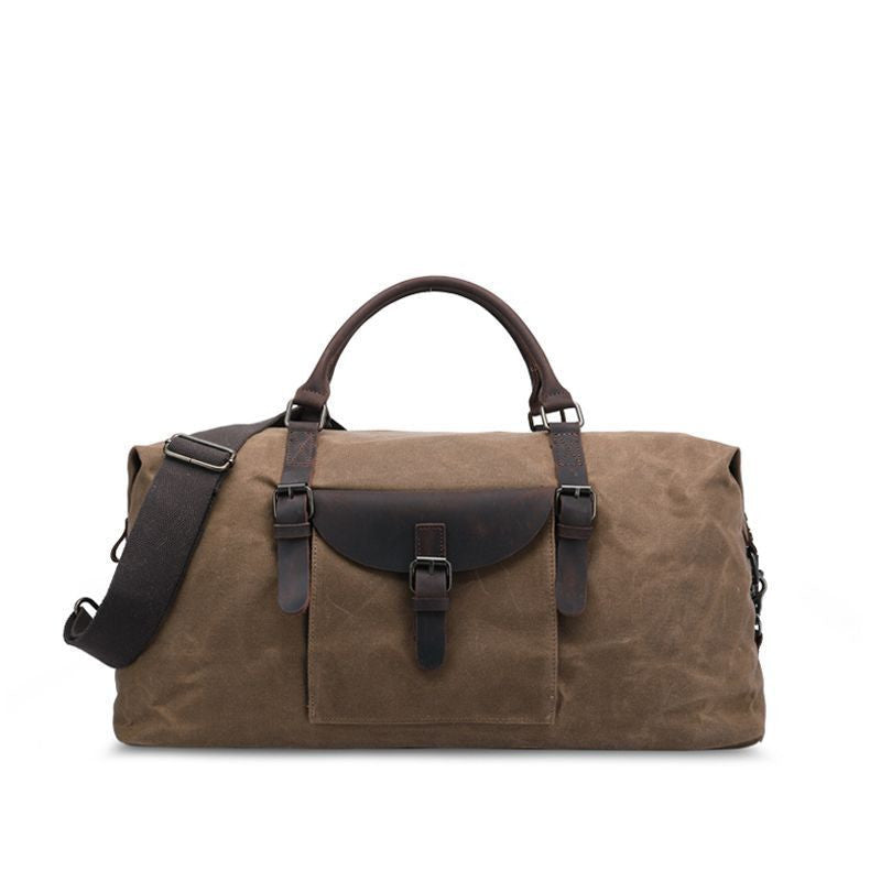 Horseskin Men's Waterproof Travel Folding Bag