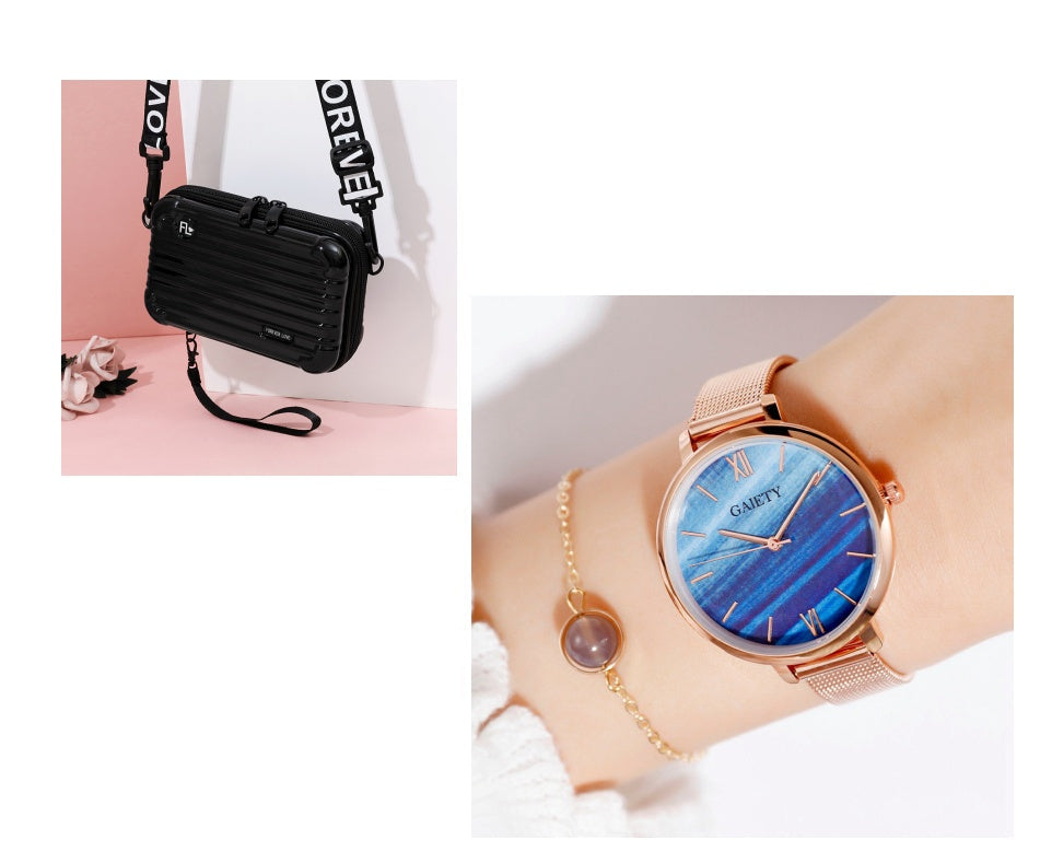Mini suitcase mobile phone bag Hanzuva