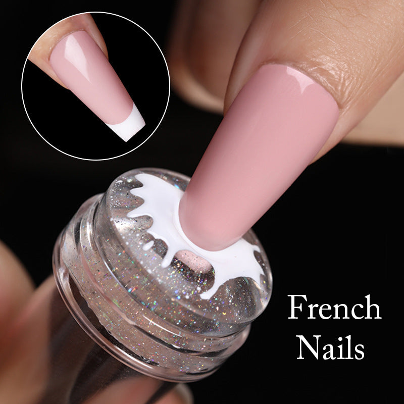 Nail Stamp Printed Transparent Colorful Handle Seal Magic Color Laser