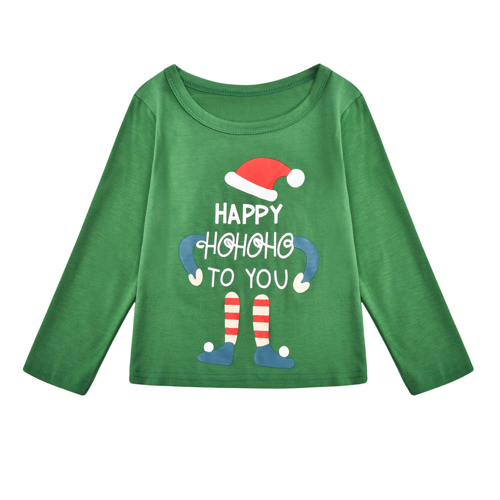 Homewear Pajamas Set Christmas Doll Print Hanzuva