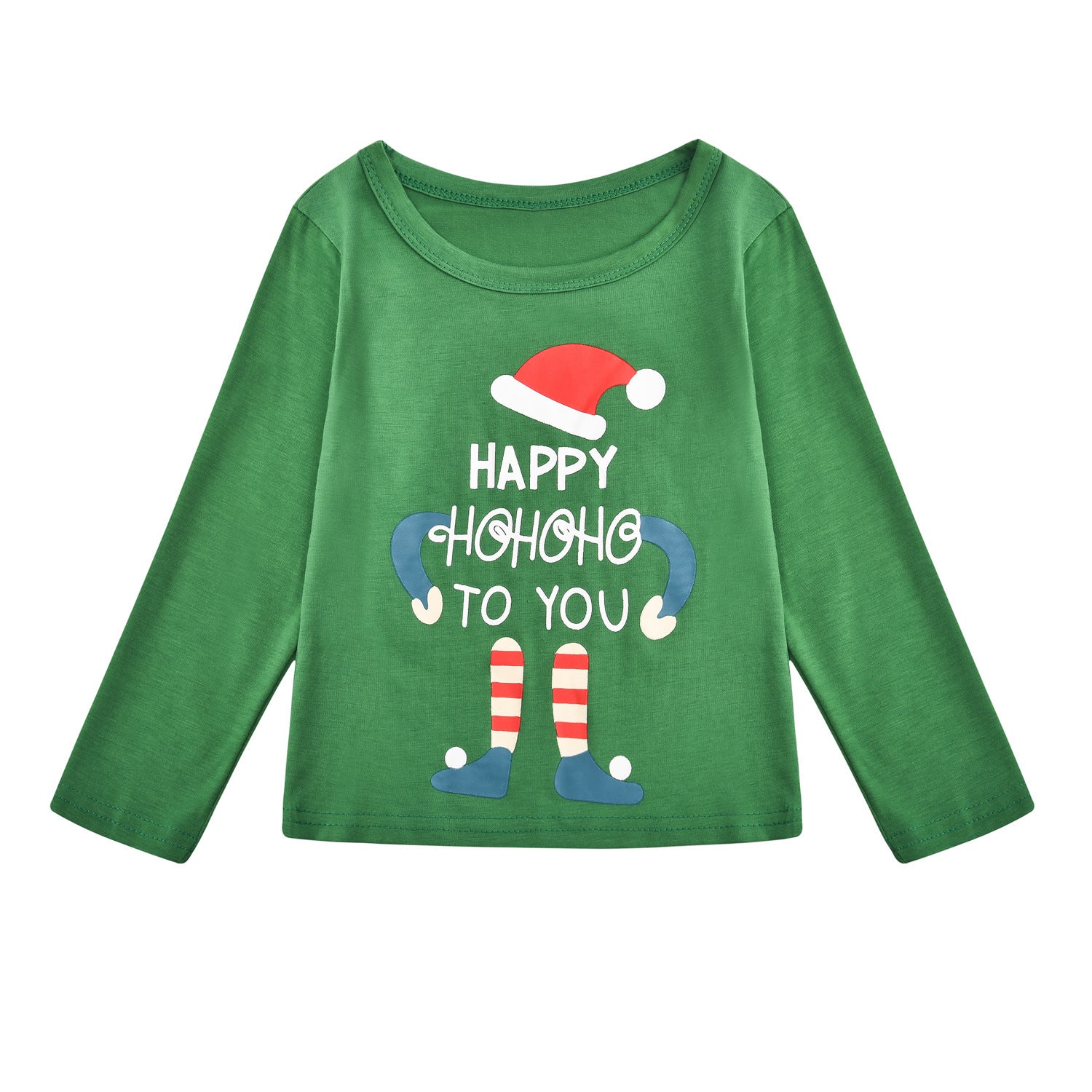 Homewear Pajamas Set Christmas Doll Print Hanzuva