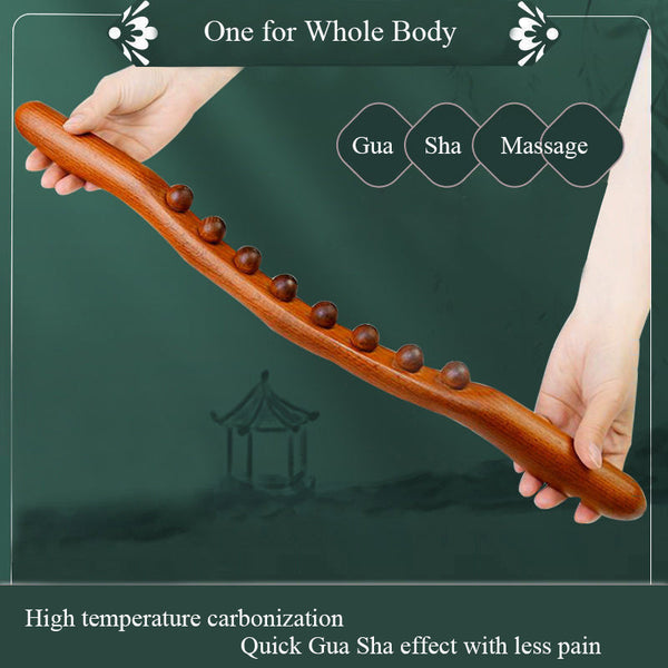 Home Use Whole Body Gua Sha Meridian Dredging Stick Massager Hanzuva