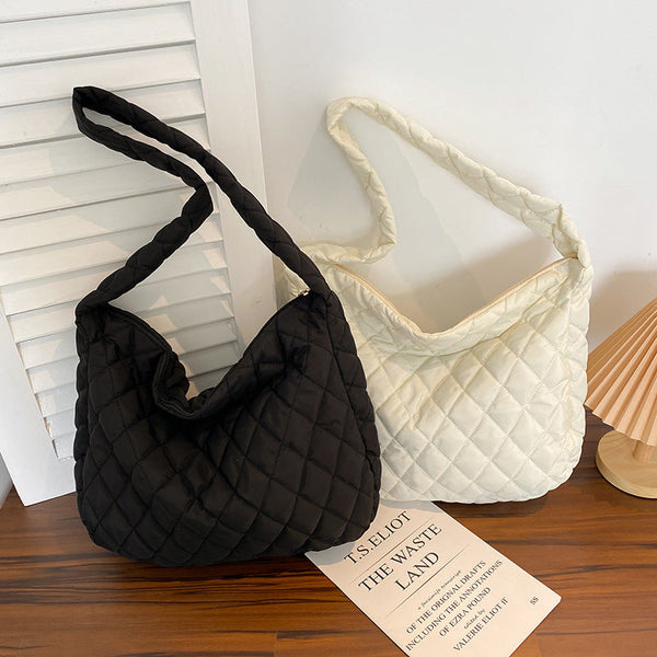 Warm Totes Shoulder Bags For Women Fashion Winter Shopping Bag Hanzuva