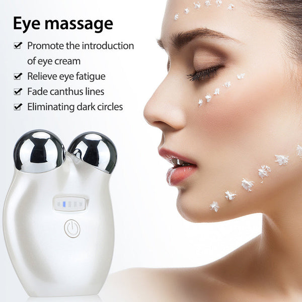 Electric Micro-Current Face Massager EMS Firming Micro Current Deedema Decree Wrinkle Skin Rejuvenation Beauty Instrument Hanzuva