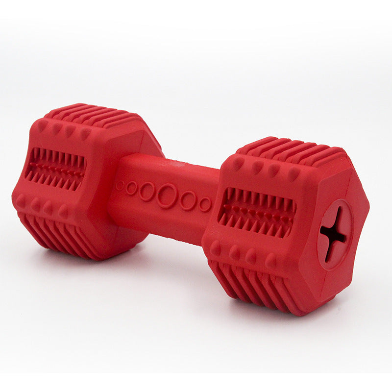 Pet Toy Dog Rubber Interactive Molar Long Lasting Food Leakage Toy