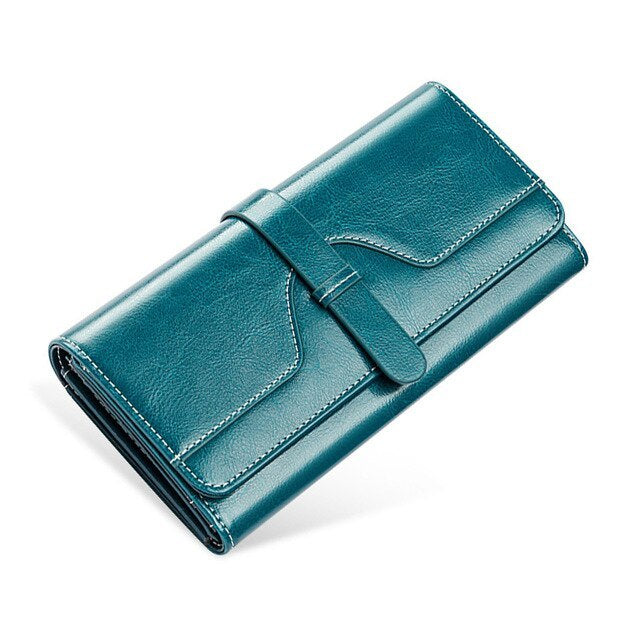 Large capacity leather hand bag Hanzuva