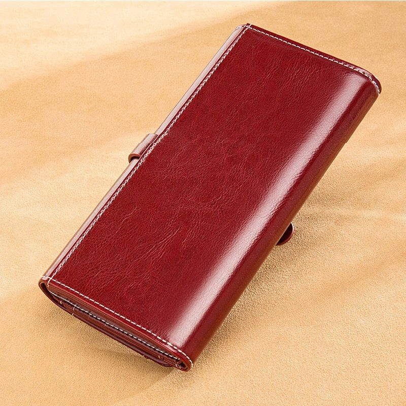 Large capacity leather hand bag Hanzuva