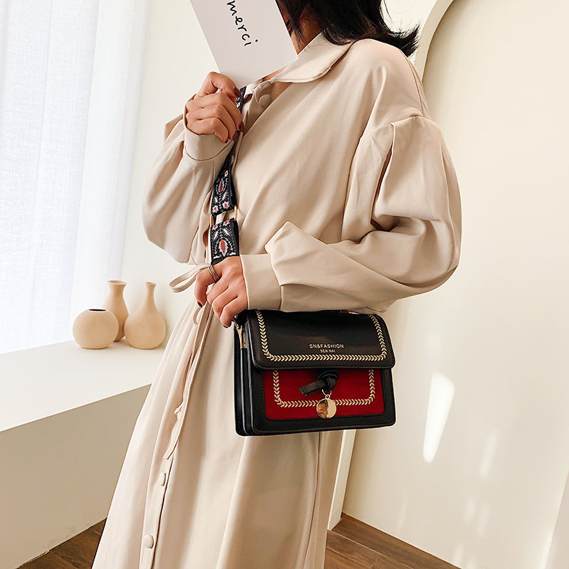 The New Fashion Hit Color Crossbody Small Square Bag Hanzuva
