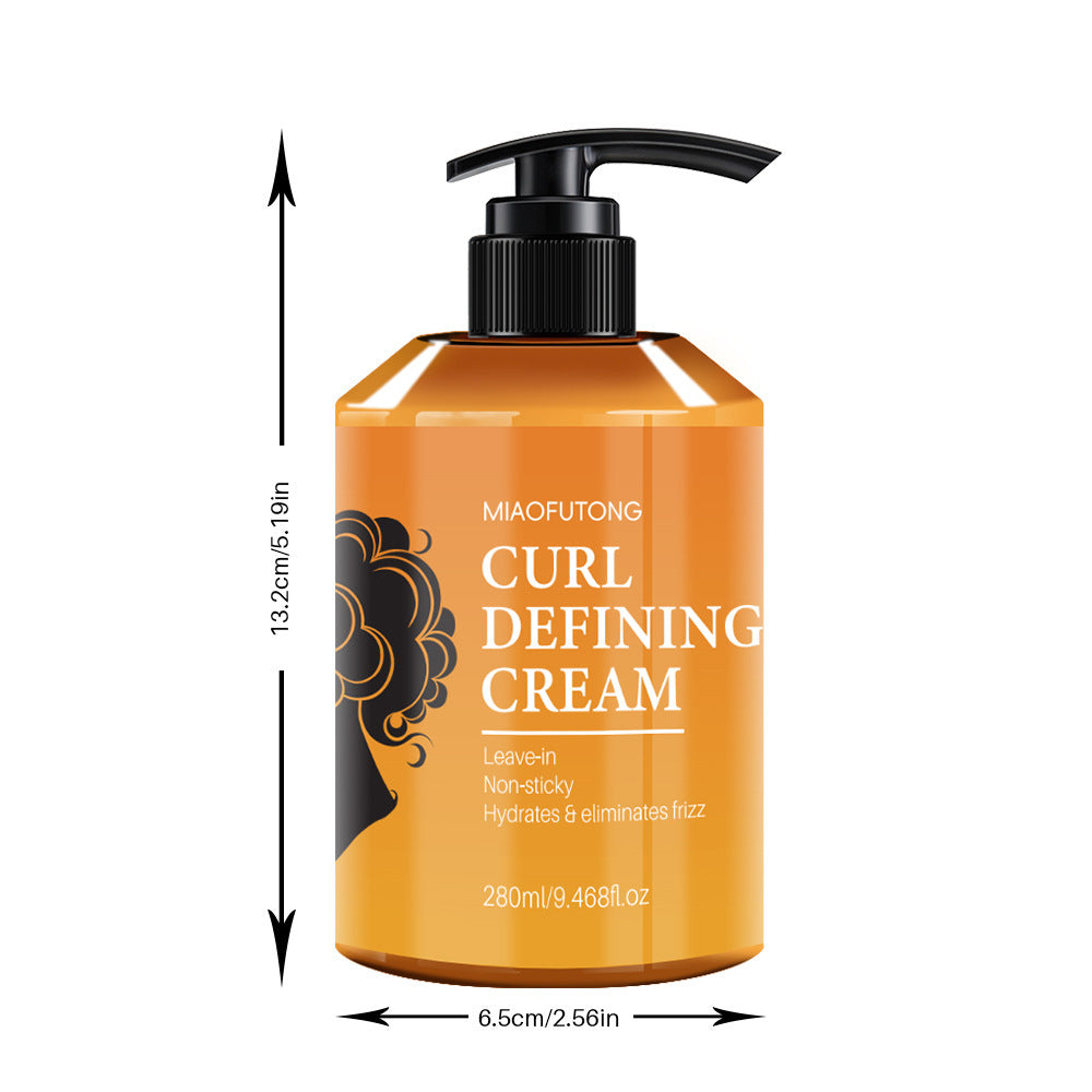 Curly Hair Shape Roll Care Moisturizing Shaping Non-hardening Curly Hair Cream