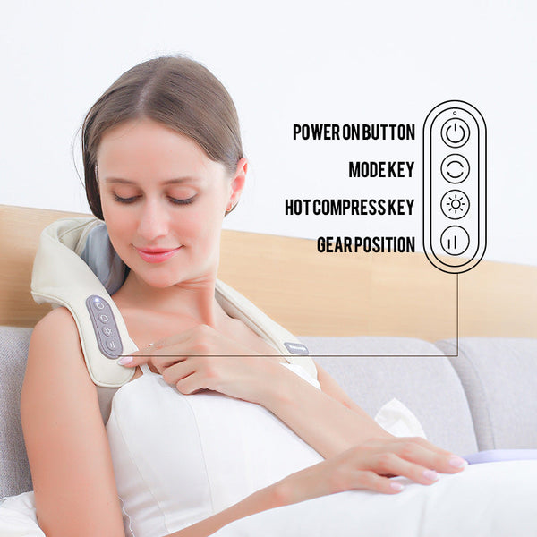 Household Electric Clip Massage Shawl Neck Massager Hanzuva