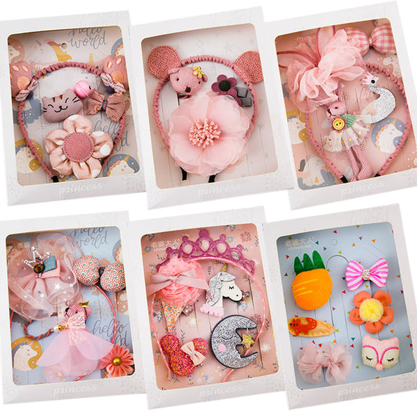 Children's hair accessories combination suit Hanzuva