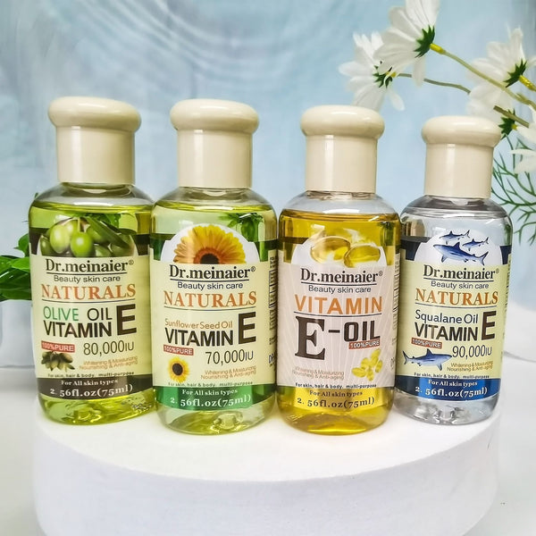 Vitamin E Synthesis Oil Facial Body Hair Care Essential Oil Natural Moisturizing Vegetable Hanzuva
