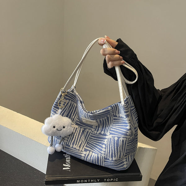 Women's Korean-style Fashion Striped Bag Hanzuva