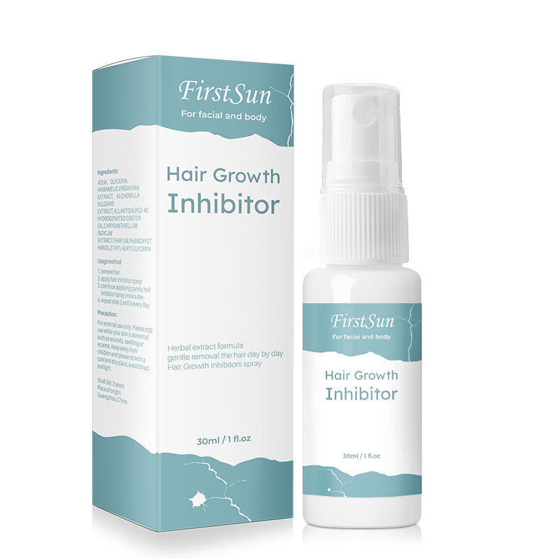 Permanent Hair Removal Inhibitor Spray  Painless Beard Legs Armpit Smooth Repair