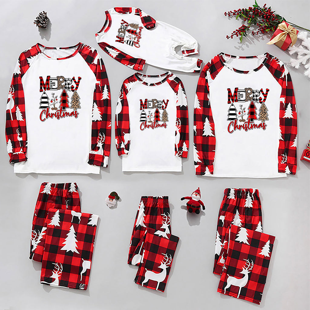 European And American Parent-child Home Suit Set For Christmas Hanzuva