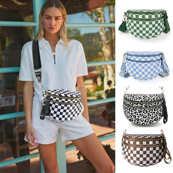 Fashionable All-match Oxford Cloth Large Capacity Waist Bag Hanzuva