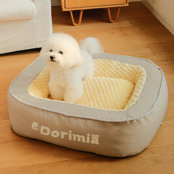 Winter Warm Removable And Washable Simple Printed Kennel Hanzuva