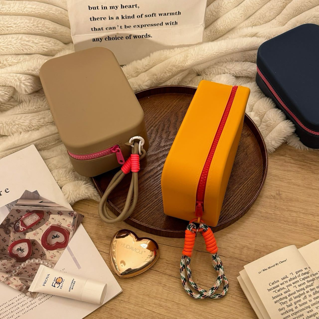 Silicone Cosmetic Bag Large Capacity Portable Waterproof