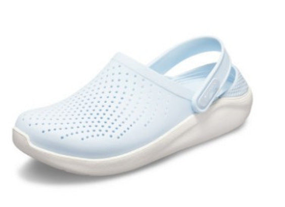 Men's and women's hole shoes, large size beach shoes