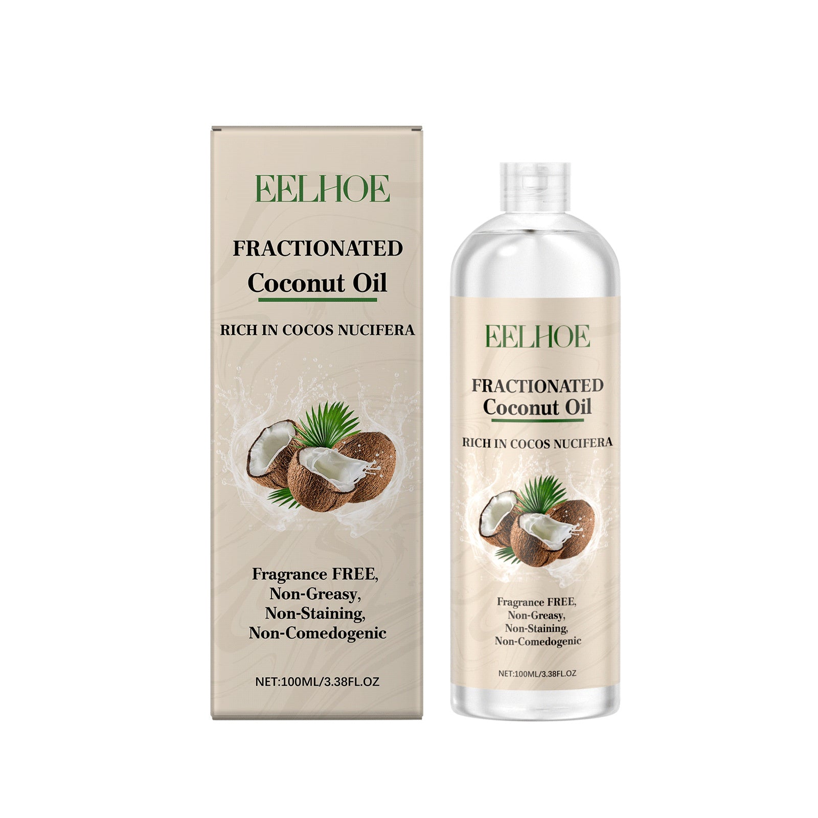 Hair Care And Moisturizing Coconut Oil
