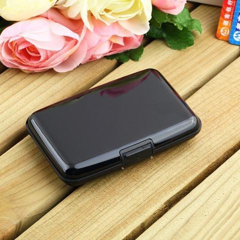 Magnetic Pocket Waterproof Business ID Credit Card Wallet Holder Case Hanzuva