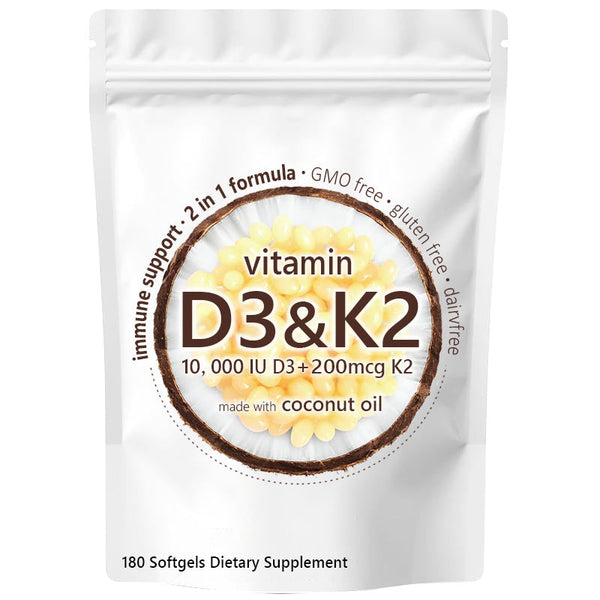 Vitamin Soft Capsules K2 Vitamin 180 Tablets Hanzuva