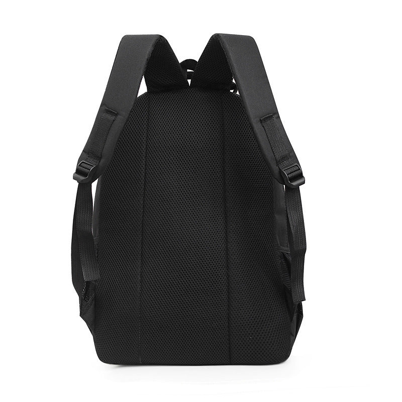 Men's And Women's Fashionable Large Capacity Simple Double Shoulder Travel School Bag