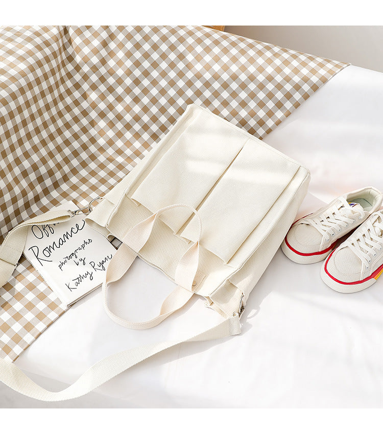 Canvas bag messenger big bag