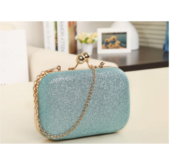 Women Handbag Evening Bags For Party New Women Chain Shoulder Bag Ladies Fashion Gold Clutch Box Bag Women Messenger Hanzuva