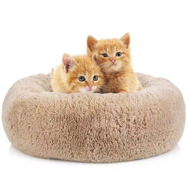 Washable Round plush kennel Hanzuva