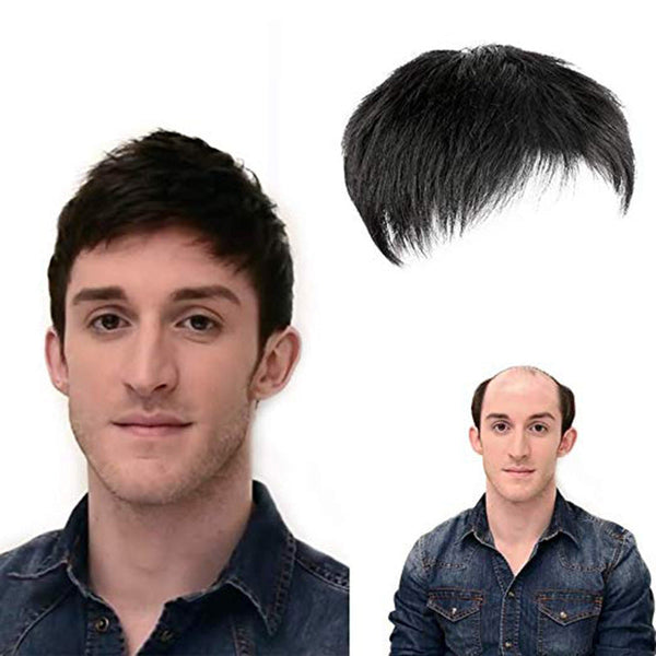 Middle-aged And Elderly Xie Ding Hairpiece Men's Natural Wig Hanzuva