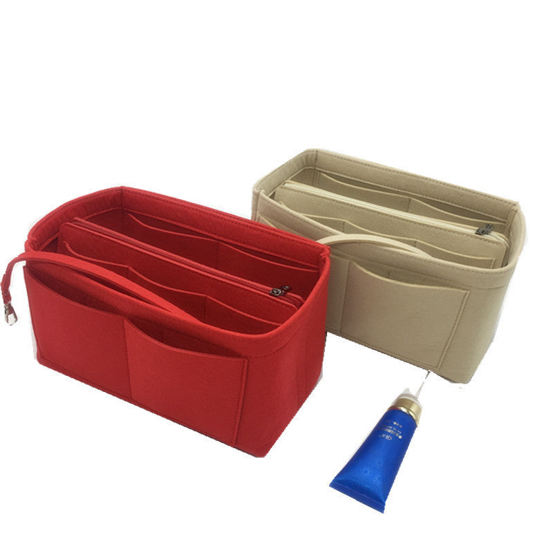 Large Purse Insert Makeup Cosmetic Box Handbag Hanzuva
