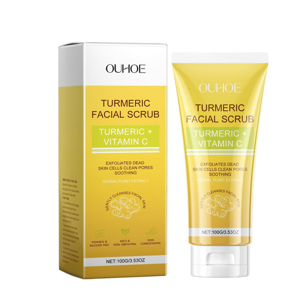 Turmeric Exfoliating Facial Scrub Hanzuva