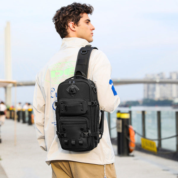 Tactical Chest Outdoor Large Capacity Sports Messenger Bag Hanzuva