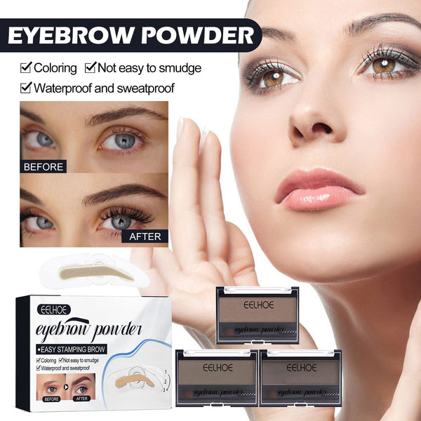 Eyebrow Suit Makeup Natural Long Lasting Waterproof Discoloration Resistant Hanzuva