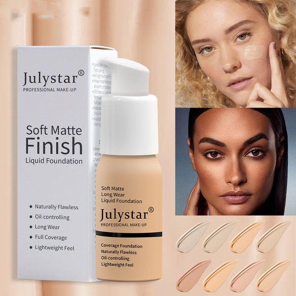 Waterproof Lasting Non Take Off Makeup Concealer Liquid Foundation Beauty Makeup Hanzuva