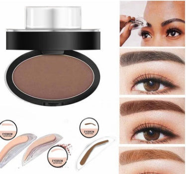 Eyebrow Powder Stamp Tint Stencil Kit Cosmetics Professional Makeup Waterproof Eye Brow Stamp Lift Eyebrow Enhancers Stencil Kit Hanzuva