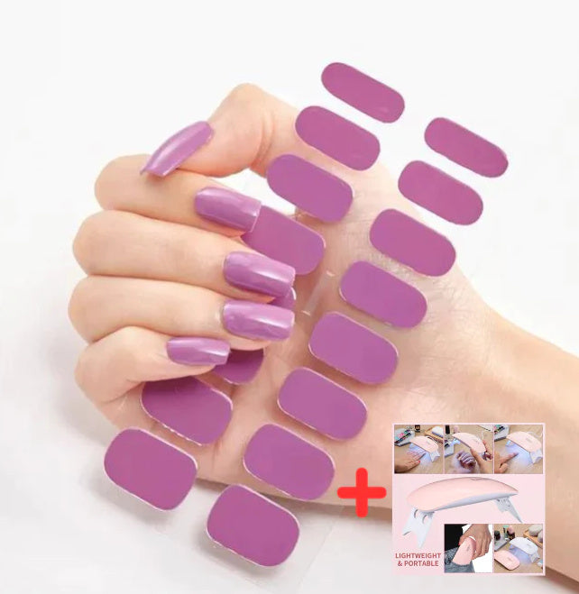 Wearing Nail Pads Baking Lamps Mini Handheld Folding Nails