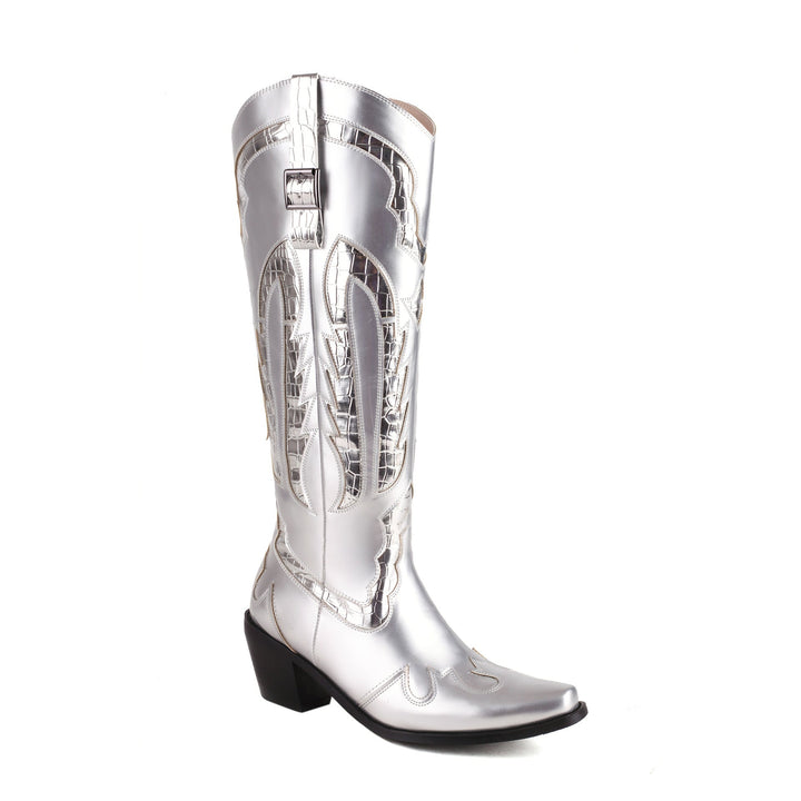 Women's New Fashion High-heeled Boots Hanzuva