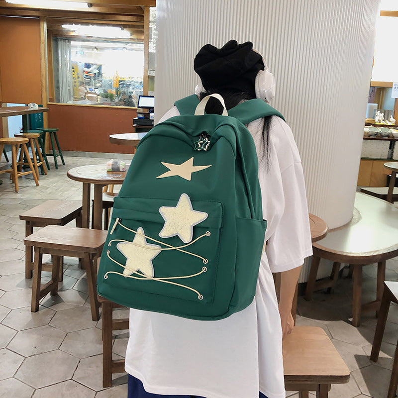 Sweet Girl Backpack XINGX Strap College Style Large Capacity Leisure